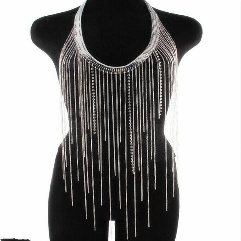 Collar cadena de cuerpo para vestido — vista 3
