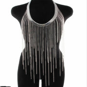 Collar cadena de cuerpo para vestido — vista 3
