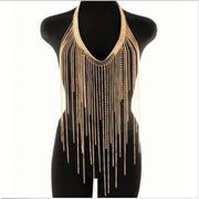 Collar cadena de cuerpo para vestido — vista 2
