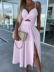 Okay Elegantes kurviges Kleid
