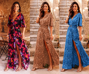 Vestido Leopardo de largo midi — vista 5