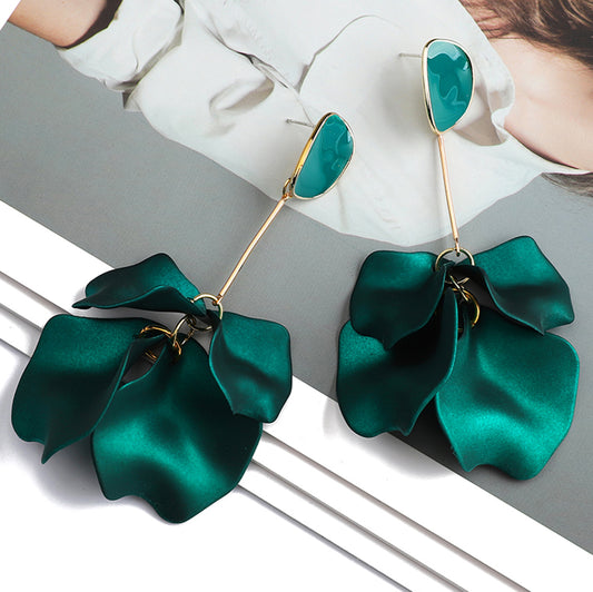 Pendientes Petal largos