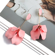 Pendientes Petal largos — vista 4
