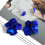 Pendientes Petal largos — vista 3