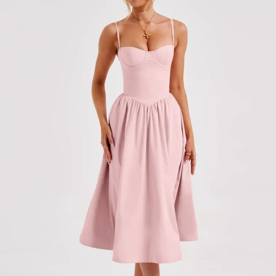 Vestido Cannes de corte francés — vista 8