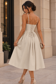 Vestido Cannes de corte francés — vista 5