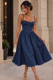 Vestido Cannes de corte francés — vista 4