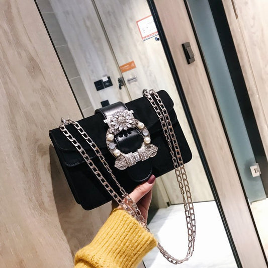 Bolso de Terciopelo con cadena