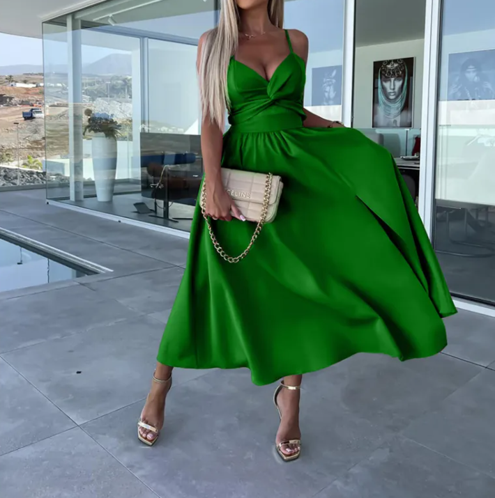 Okay Elegantes kurviges Kleid