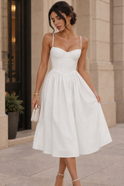 Vestido Cannes de corte francés