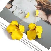 Pendientes Petal largos — vista 9