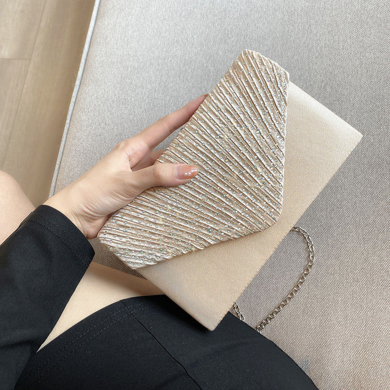 Bolso Golden clutch de mano o bandolera — vista 2
