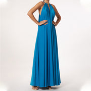 Elegantes Damen-Neckholder-Kleid, locker geschnitten, modisch