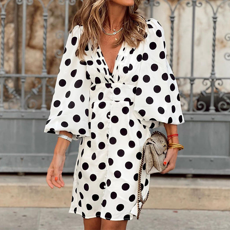 Ok Kleid Spanien Tupfen