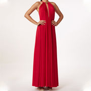 Elegantes Damen-Neckholder-Kleid, locker geschnitten, modisch